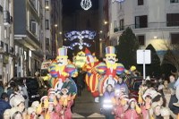 Magia, ilusioa eta hotza izan dira protagonista erregeen kabalgatan Magia, ilusioa eta hotza izan dira protagonista erregeen kabalgatan