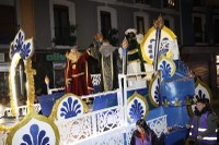 Magia, ilusioa eta hotza izan dira protagonista erregeen kabalgatan Magia, ilusioa eta hotza izan dira protagonista erregeen kabalgatan