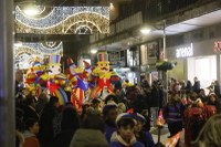 Magia, ilusioa eta hotza izan dira protagonista erregeen kabalgatan Magia, ilusioa eta hotza izan dira protagonista erregeen kabalgatan