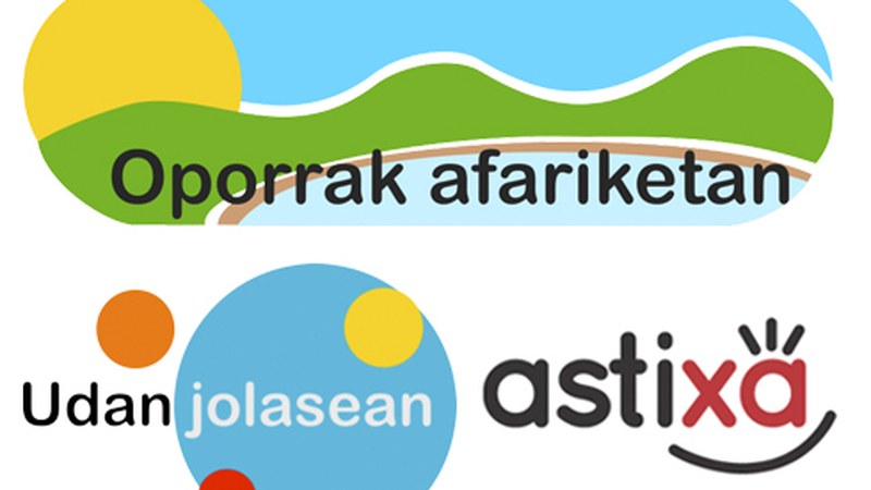 Maiatzaren 6ra arte eman daiteke izena "Oporrak afariketan" eta "Udan jolasean" udaleku irekietan