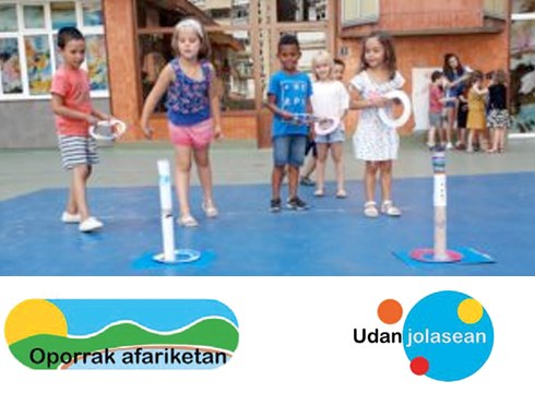 Maiatzaren 8ra arte egongo da zabalik Oporrak Afariketan eta Udan Jolasean programetarako aurre-matrikulazioa