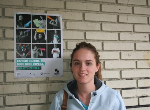 Maider Martin, Txolarteko begiralia: "Ondo pasatzen dotelako juaten naiz Txolartera"