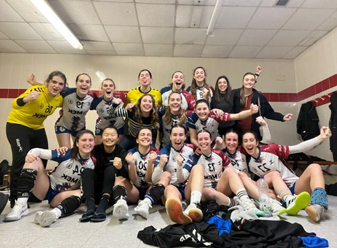 Mailari eusteko bidean garaipen garrantzitsua lortu zuen Mek Eibar Eskubaloiak