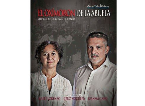 Maite Lorenzo eta Juanma Canok "El oxímoron de la abuela" estreinatuko dute gaur Ermuko Antzokian