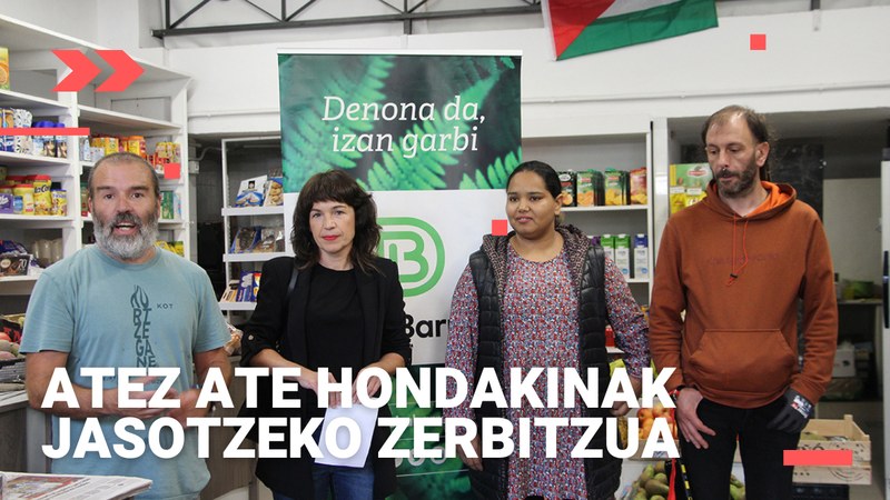 Mankomunitateak merkatari eta ostalarientzat atez ate hondakinak jasotzeko zerbitzu berria jarri du martxan