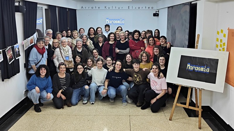 Marasmiak talde feministara batzeko deia luzatu die emakume eta genero-disidenteei