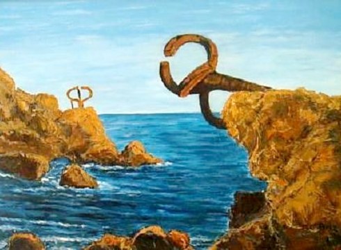 Mari Carmen Piriz-en margo erakusketa Untzagako jubilatu etxean