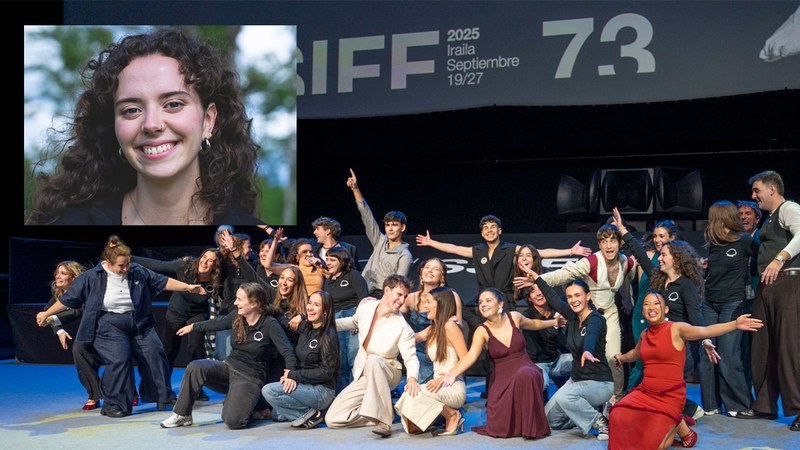 Marina Perosanz: “Nire ametsa noizbait Zinemaldian pelikula bat aurkeztea da”