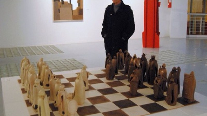 Marino Plaza artista eibartarra hil da