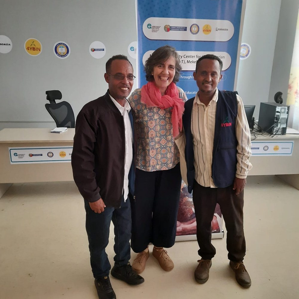 MARISABEL ALBIZU: “Trumpek zirkoa egiten du, baina neurriak benetakoak dira, batzuentzat hil ala bizikoak”