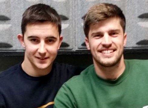 Markel Alberdi eta Ander Romarate igerilariek nerabeekin bihar egingo den topaketan parte hartuko dute