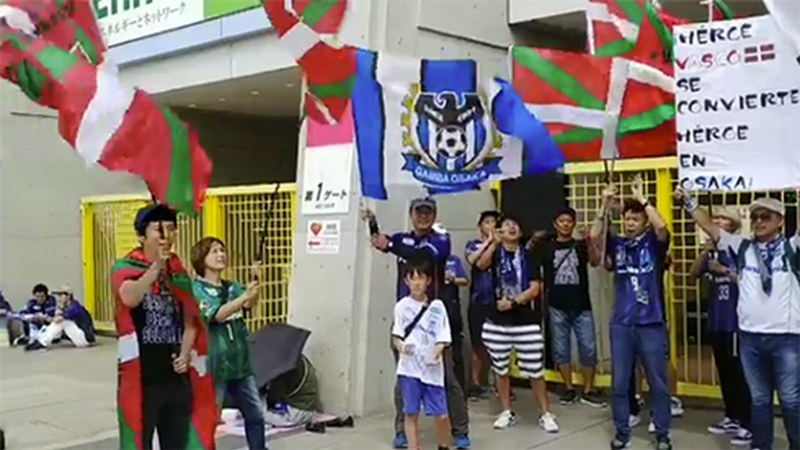 Markel Susaetak harrera beroa jaso du Japonian