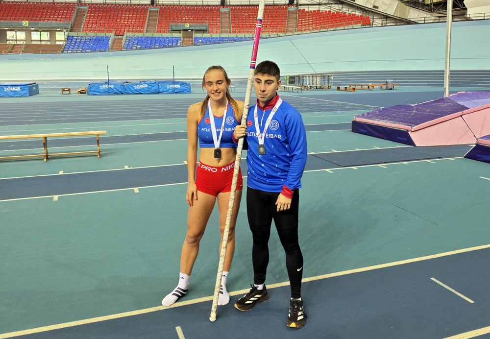 Markez eta Zenarruzabeitia atletek dominak eskuratu dituzte Euskadiko Proba Konbinatuen txapelketan