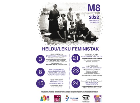 Martxoak 8ko egitaraua prest!