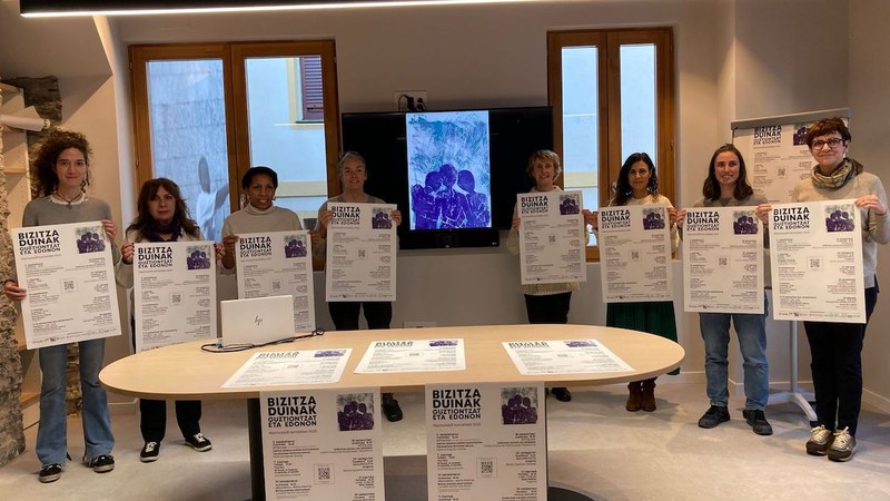 Martxoaren 8ko programazioa aurkeztu dute