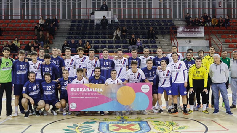 Mecalbe Eibar Eskubaloia erraz nagusitu zitzaion Elgoibarri Ipuruan