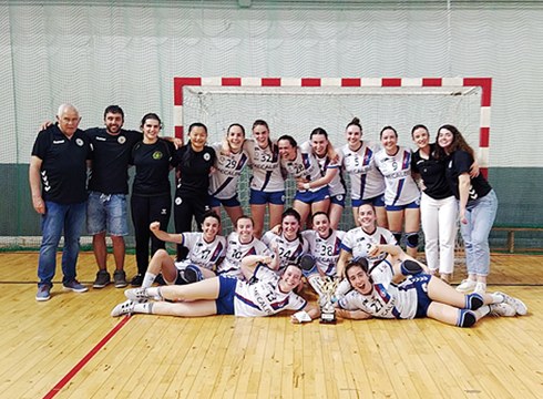 Mecalbe Eibar Eskubaloiak Gipuzkoako Kopa bereganatu du Elgoibarri irabazita