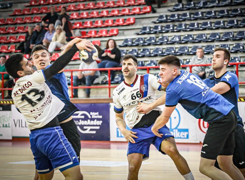 Mecalbe Eibar Eskubaloiak Hondarribia Bidasoa hartuko du zapatuan Ipuruan