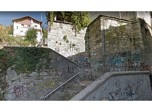 Mekola eta Arrate Bide arteko eskaileren lehen zatia itxita gaurtik aurrera