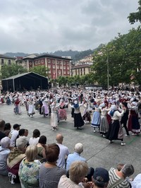 Memoria eta dantza eskutik, Eibarko 61. Euskal Jaian