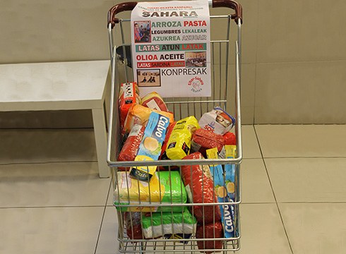 Mendebaldeko Sahararako janari-bilketa egingo da urtarrilaren amaiera arte