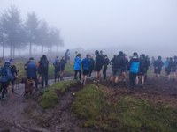 Mendian eman zioten hasiera Gabonei hainbat eibartarrek