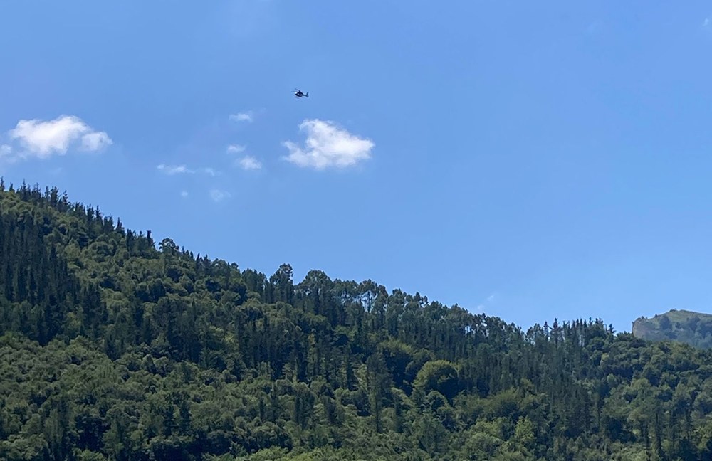 Mendizale bat erreskatatu behar izan dute Galdaramiñon