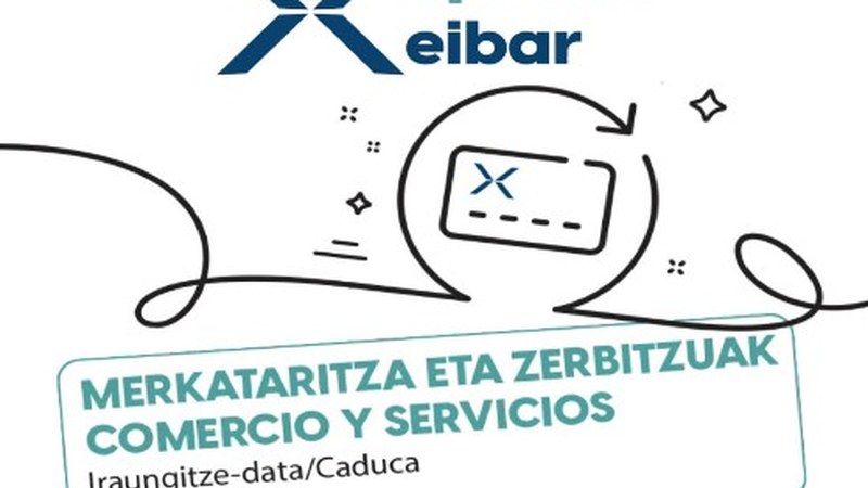 Merkataritza eta Zerbitzuak sektoreetan %20ko deskontuarekin erosteko Oparitu Eibar txartelaren promozio berria