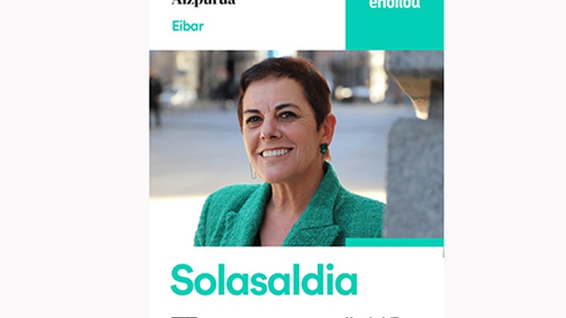 Mertxe Aizpuruarekin solasaldia egingo da bihar, 12:30ean Errebal Plazan