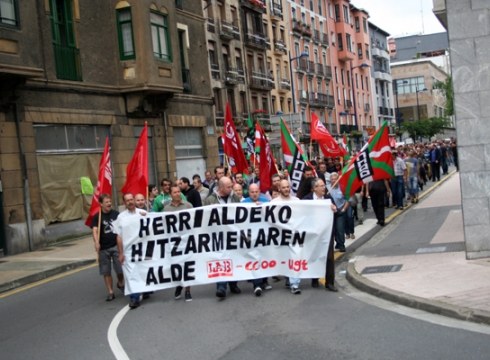 Metal hitzarmenaren aldeko beste bi greba-deialdi eguazten eta barixakurako