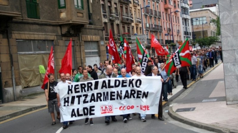 Metal hitzarmenaren aldeko beste bi greba-deialdi eguazten eta barixakurako