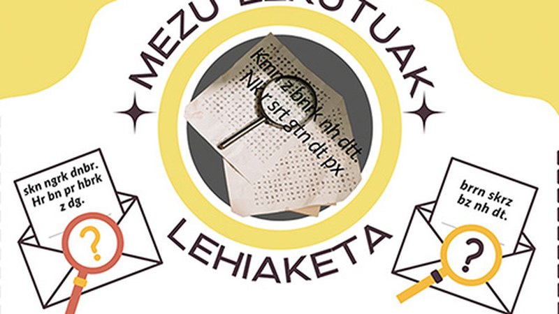 Mezu ezkutuak izeneko lehiaketa antolatu dute Udalak eta bi euskaltegiek lankidetzan