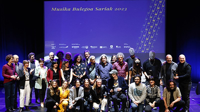 MICE eta Su ta Gar eibartarrek jaso dituzte VII. Musika Bulegoa Sarietako bi