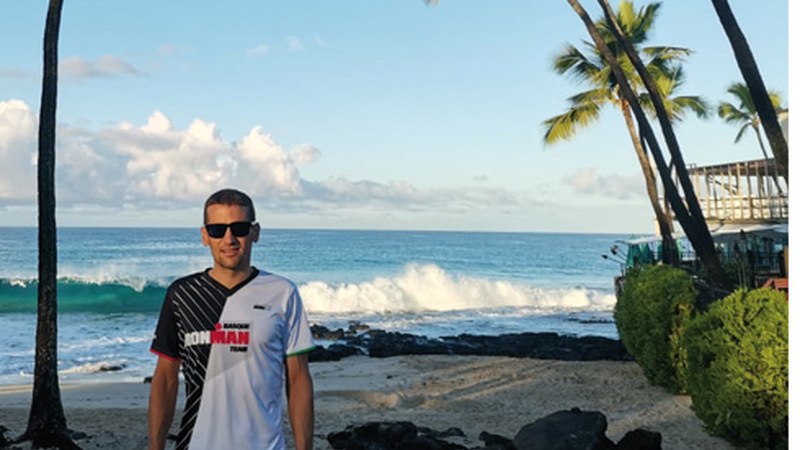Mikel Mujika eibartarra Hawaiko Ironman txapelketa ospetsuan izan da