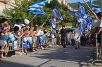 Mikel Oyarzabal eta Jon Gorrotxategi futbolariek herrikideen beroa jaso zuten ostiralean