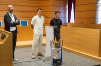 Mikel Oyarzabal eta Jon Gorrotxategi futbolariek herrikideen beroa jaso zuten ostiralean