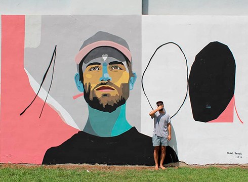 Mikel Remak: “Euskararen eguneko muralaren lanketa oso esperientzia aberasgarria izan da, zerbait berria”