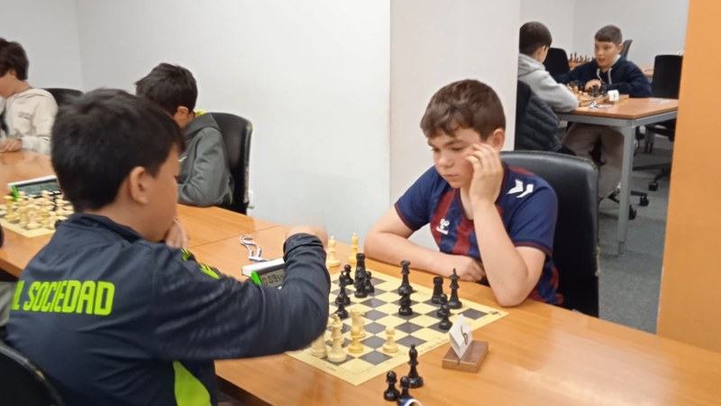 Mikel Saenz xakelariak maila ematen dihardu azken txapelketetan