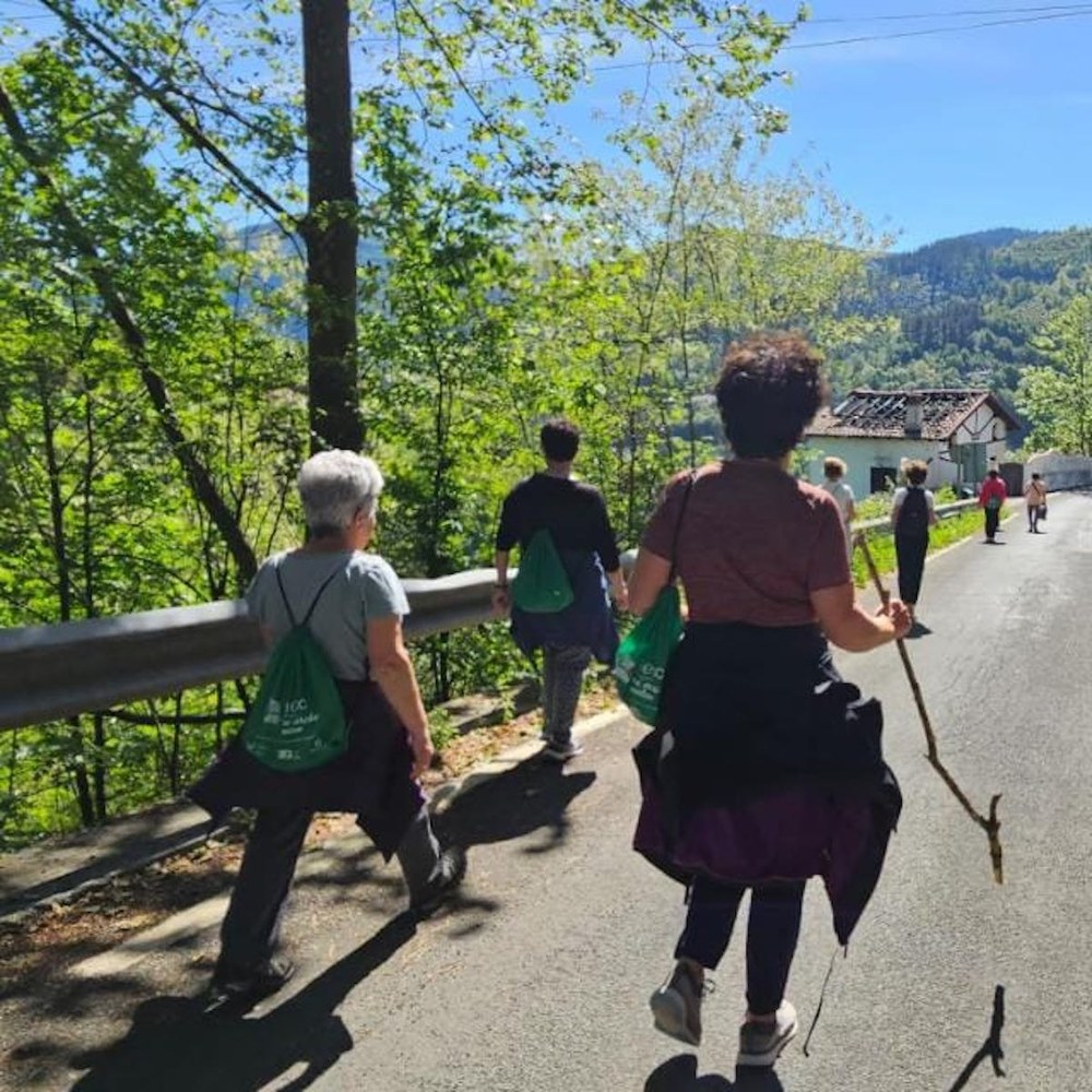 Minbizia prebenitzeko ibilbide osasungarriak bueltan dira