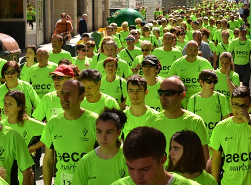 Minbiziaren Aurkako Martxaren bigarren edizioa egingo da ekainean