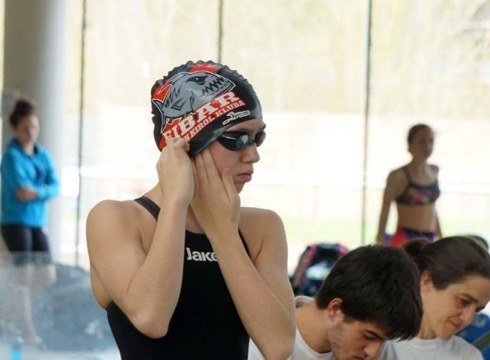 Miren Galdos igerilariak bere markarik onena egin zuen Sabadellen, Espainiako Udako Alebin Txapelketan