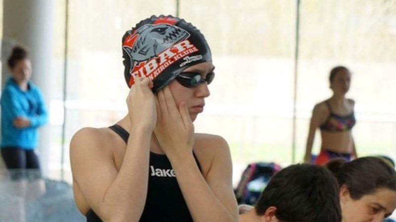 Miren Galdos igerilariak bere markarik onena egin zuen Sabadellen, Espainiako Udako Alebin Txapelketan