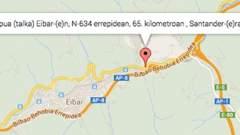 Motorzale bat larriki zauritu da goizean Arrajolako tunelean gertatu den istripuan