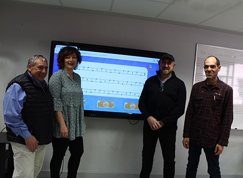Musika hizkuntza ikasteko metodo interaktibo berria aurkeztu du Musika Eskolak