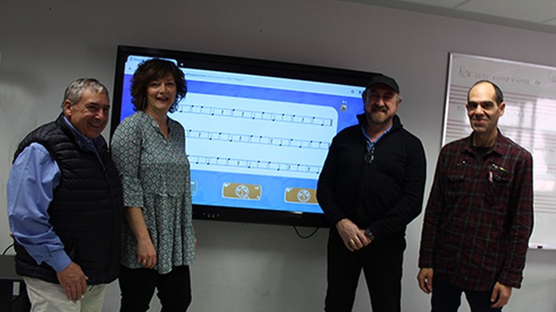 Musika hizkuntza ikasteko metodo interaktibo berria aurkeztu du Musika Eskolak