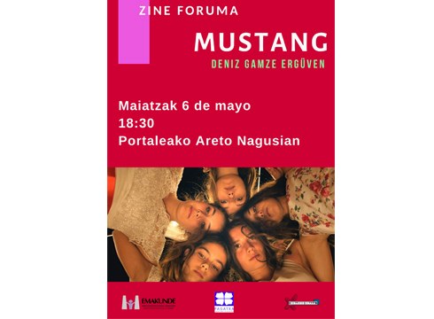 “Mustang” filmari buruzko zine foruma egingo da barixakuan Pagatxak antolatuta