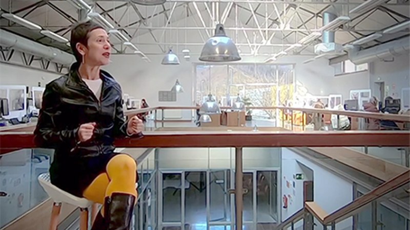 Mutazioak zer diren azaldu du Ana Galarraga zientzia dibulgatzaileak "Koronabirusaren gakoak" tartean