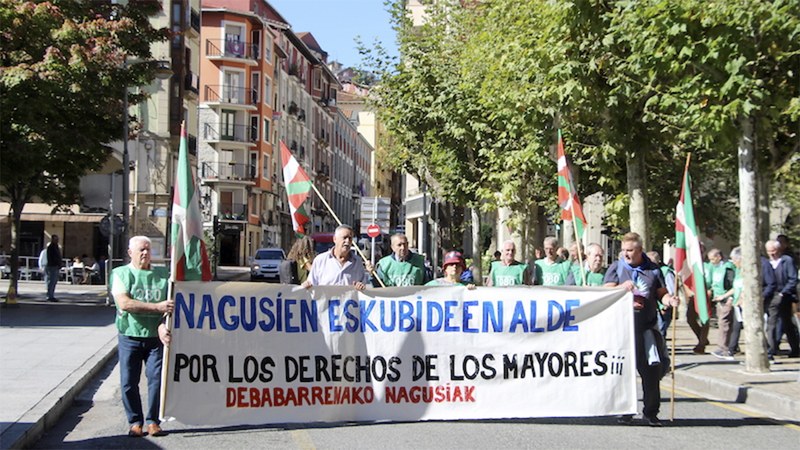 Nagusien eskubideen aldeko manifestazioa egingo da bihar eguerdian Eibarren
