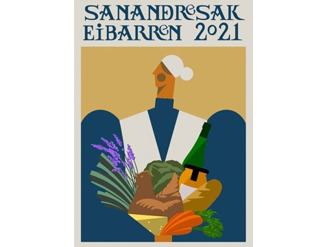 Naiara Sarasketa eibartarrak irabazi du San Andres jaietarako kartel lehiaketa