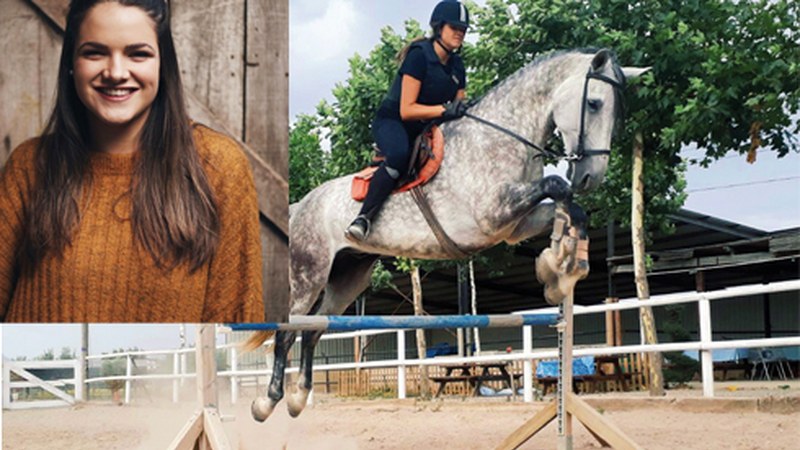 Naroa Kareaga (zaldi-zaletua): “Zaldiarekin jauzi egitea da gehien gustatzen zaidana”